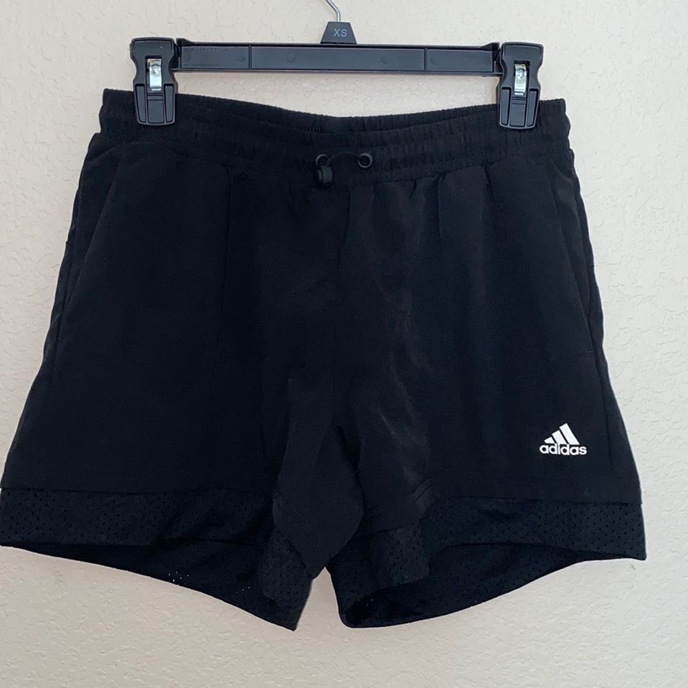 Adidas Woven Shorts with Mesh